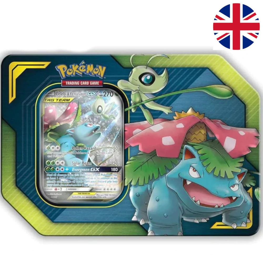 Pokemon News Box Tag Team GX Celebi & Venusaur