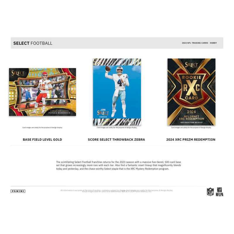 2023 Panini Select Football Hobby Box