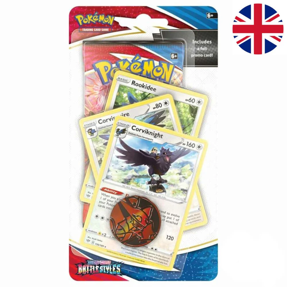 Pokemon Battle Styles 1-Pack Blister Corviknight