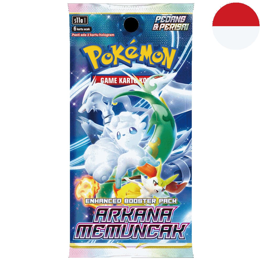 Pokemon Incandescent Arcana Booster Indonesian