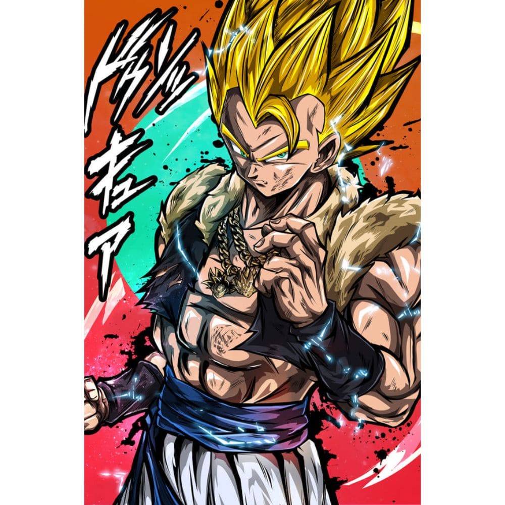 Acrylic Art Dragon Ball Goget Fusion