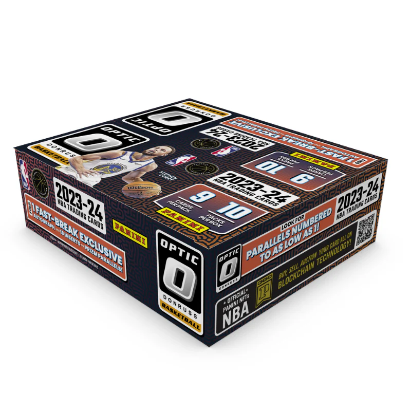 2023/24 Panini Donruss Optic Basketball Fast Break 20 Box Case