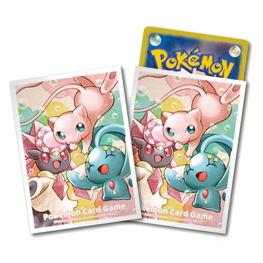Pokemon Center Sleeves Mew & Manaphy & Diancie 64 pieces