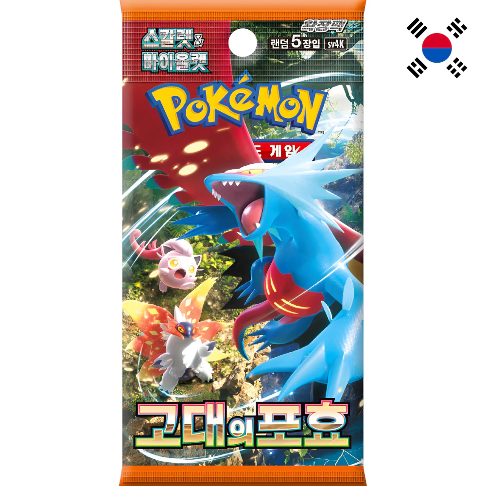 Pokemon Ancient Roar Booster Korean