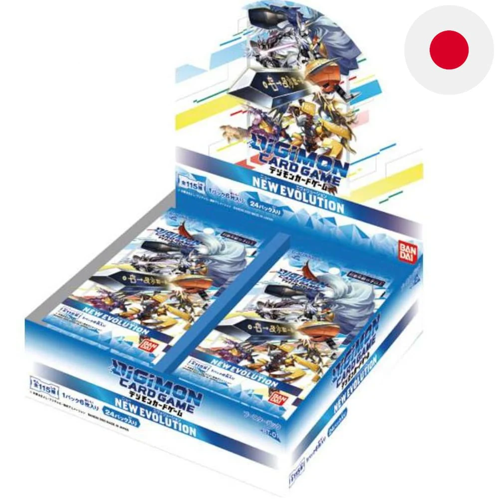 Digimon New Evolution 24 display Japanese