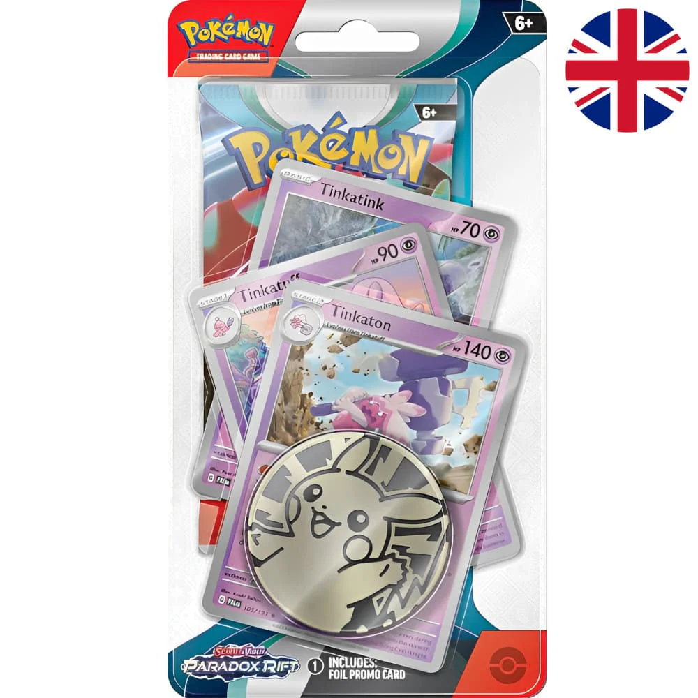 Pokemon Paradox Rift Premium Checklane Blister Tinkaton