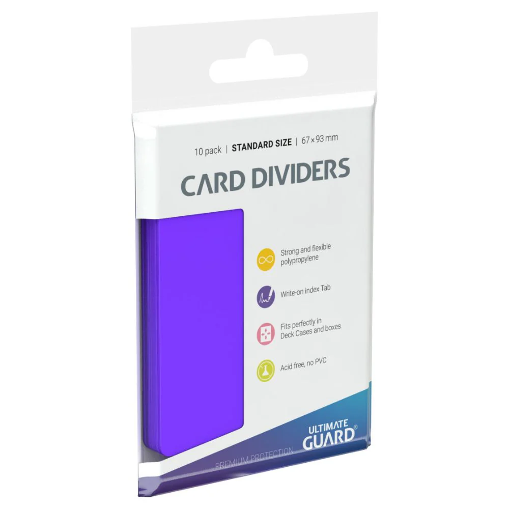 Ultimate Guard Card Dividers Standard Size 10 pieces multicolor