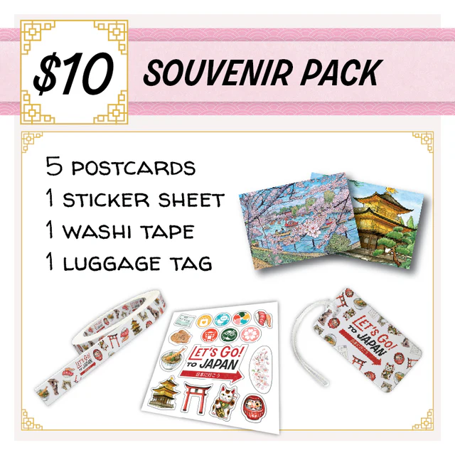 LET'S GO! TO JAPAN: SOUVENIR PACK