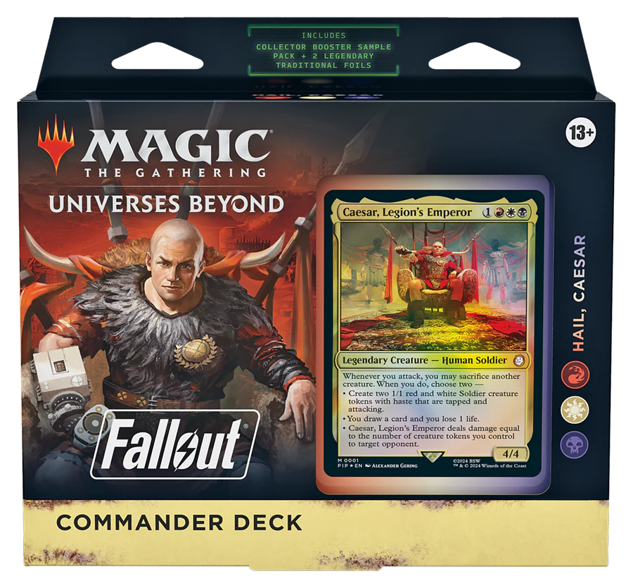 HAIL, CAESAR FALLOUT COMMANDER DECK