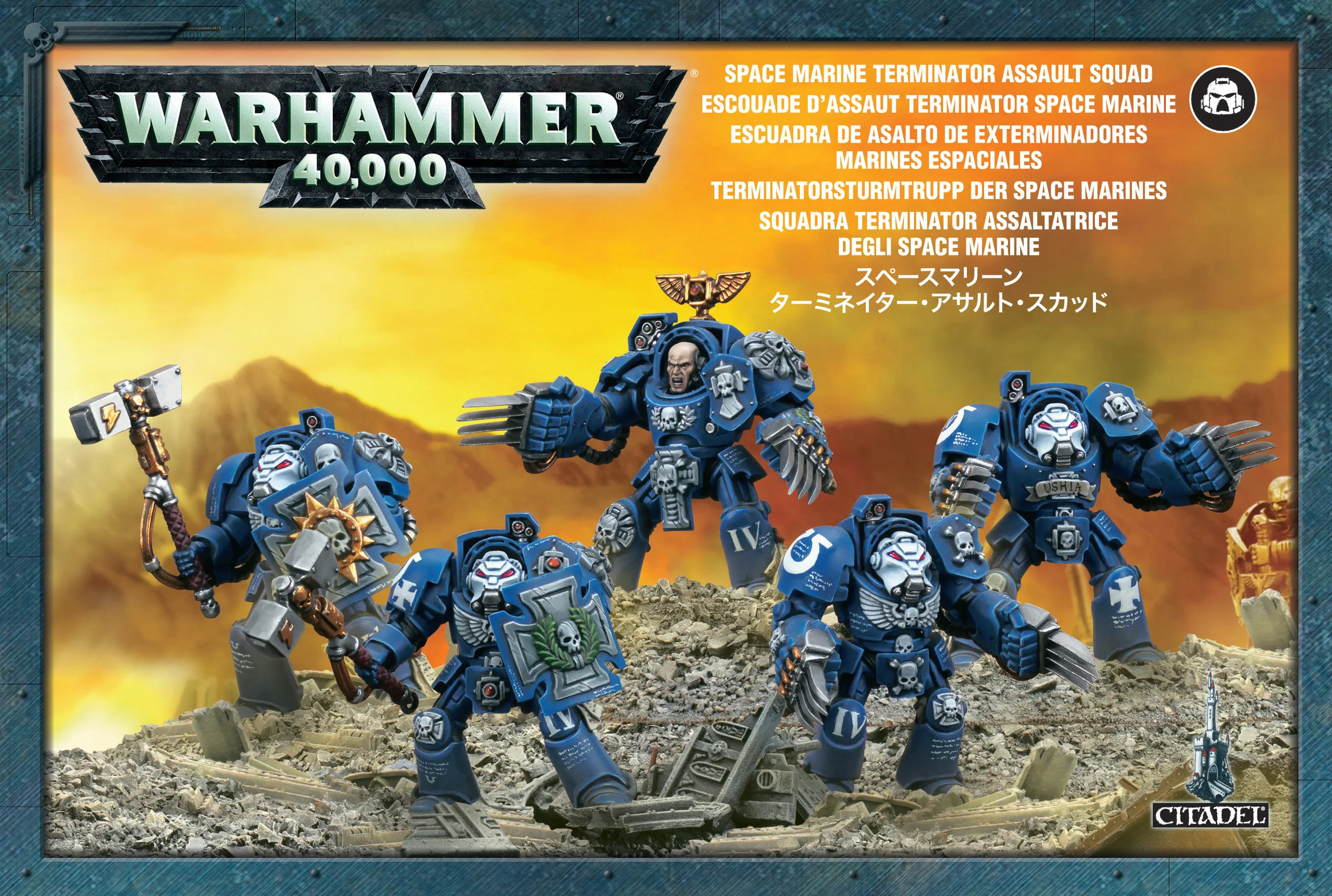 SPACE MARINE TERMINATOR ASSAULT SQUAD