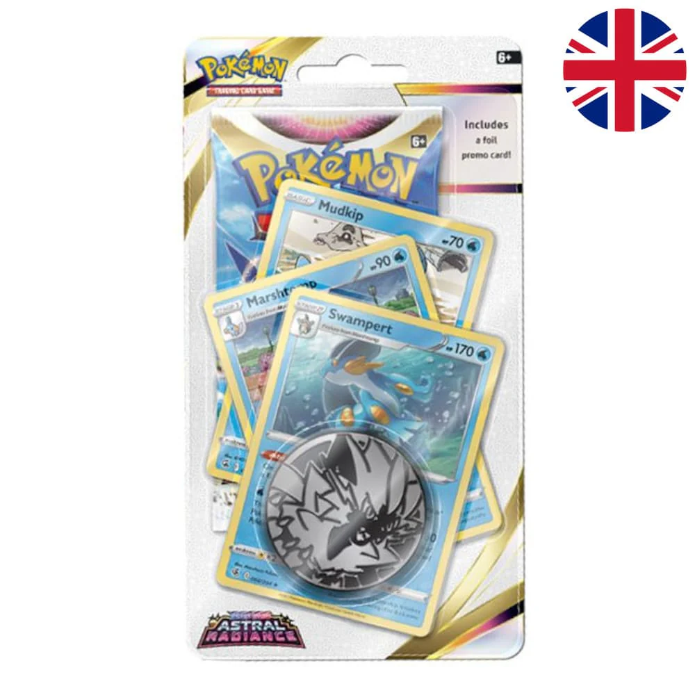Pokemon Astral Radiance Premium Checklane Blister Swampert
