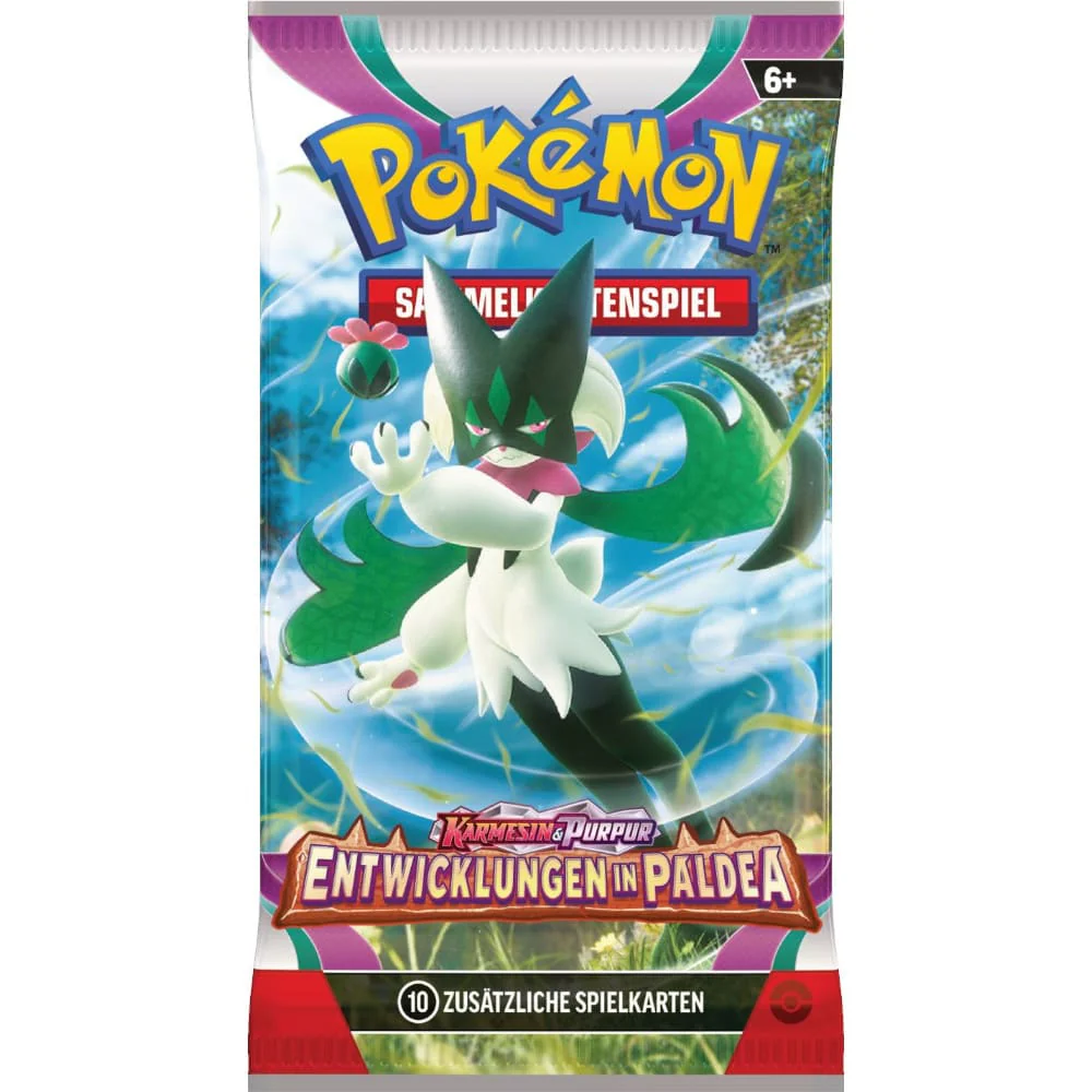 Pokemon Developments in Paldea Booster