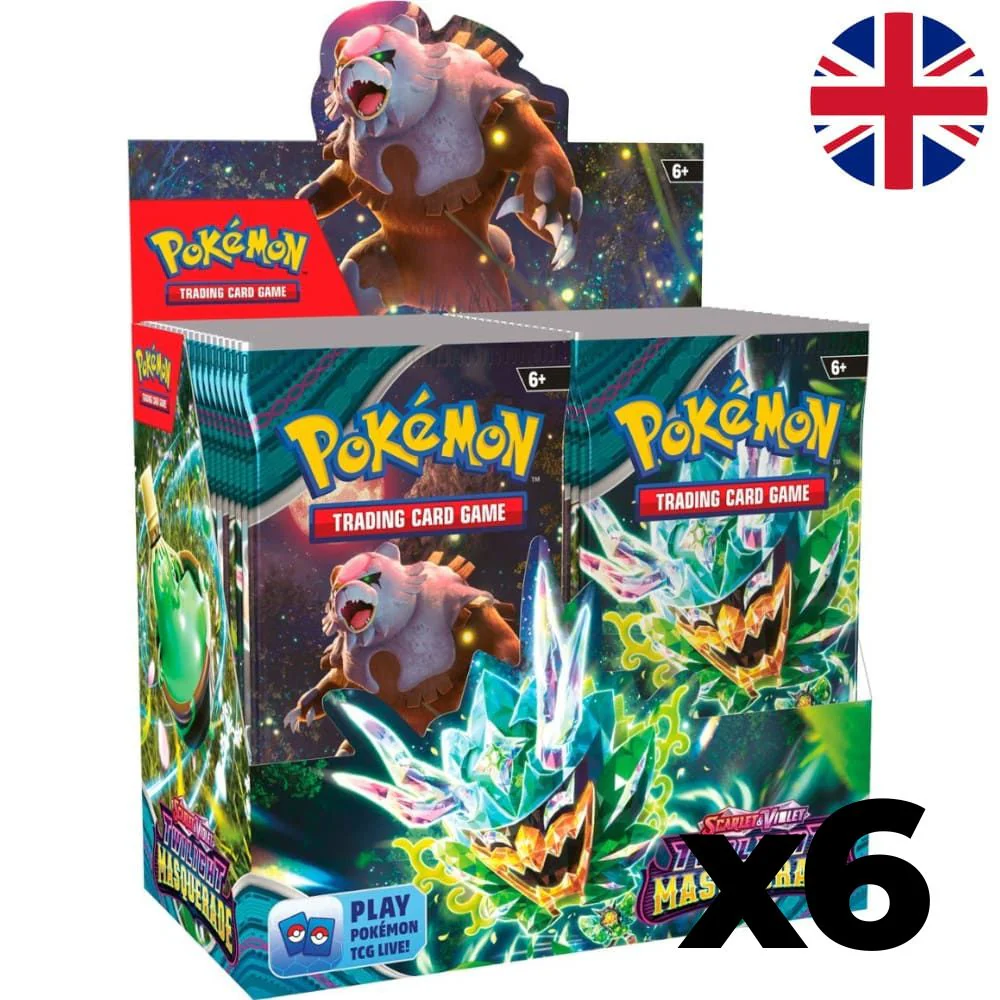 Pokemon Twilight Masquerade Case (6 Displays)