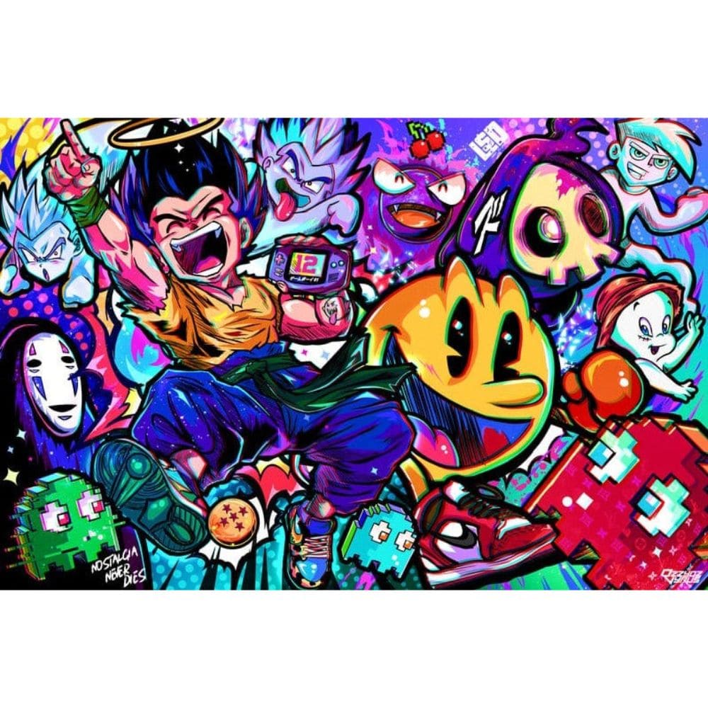 Acrylic Art Nintendo Game Ghost Advance