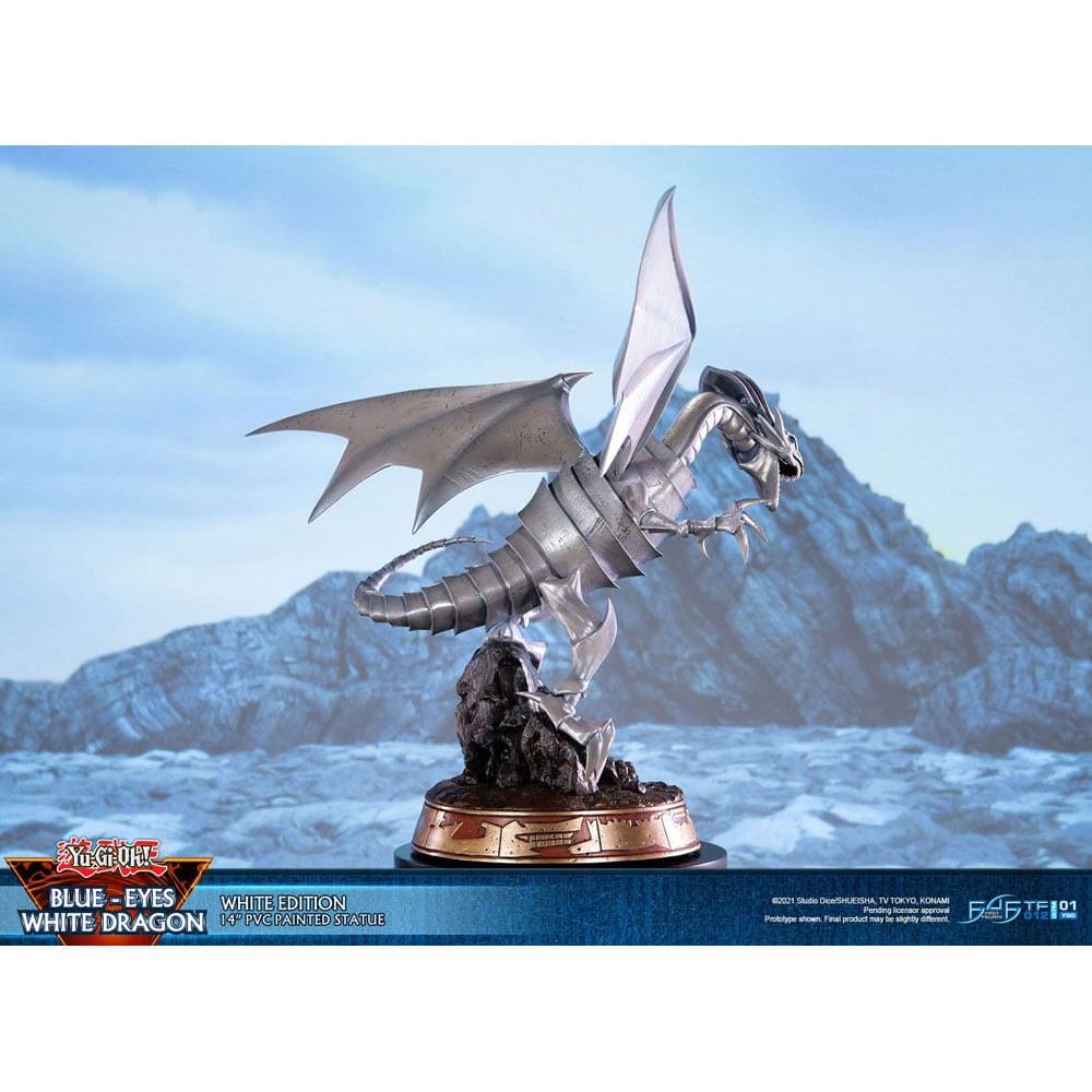 Yu-Gi-Oh! PVC Statue Blue-Eyes White Dragon White Edition 35cm