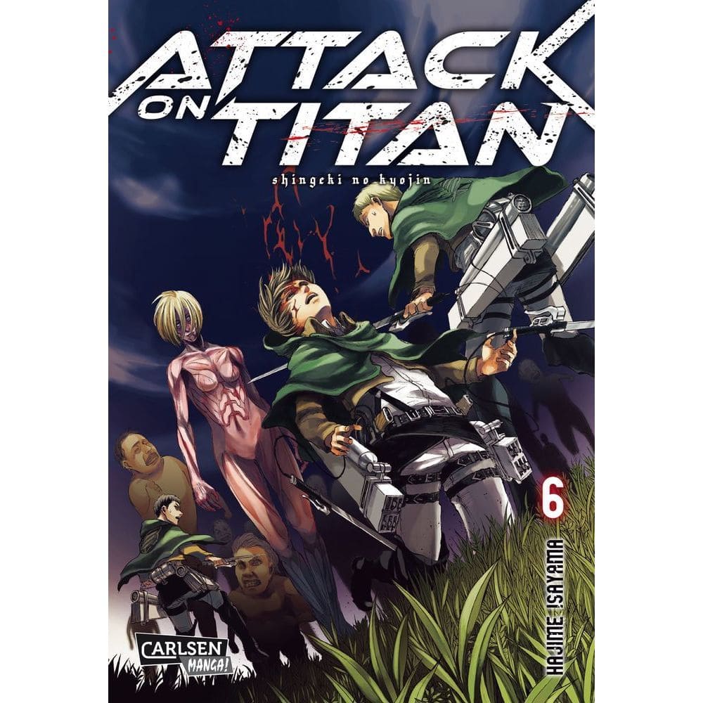 Attack on Titan Manga Band 6 German