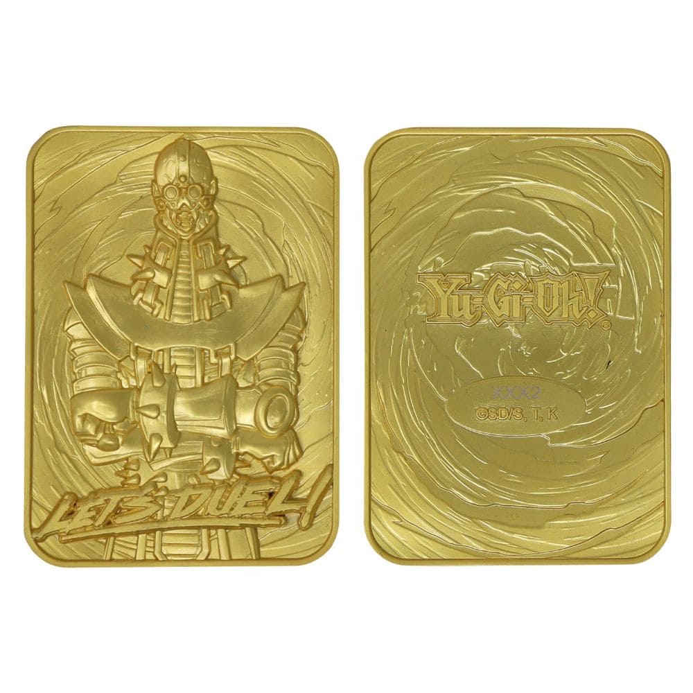 Yu-Gi-Oh! 24k Gold Plated Collectible Jinzo