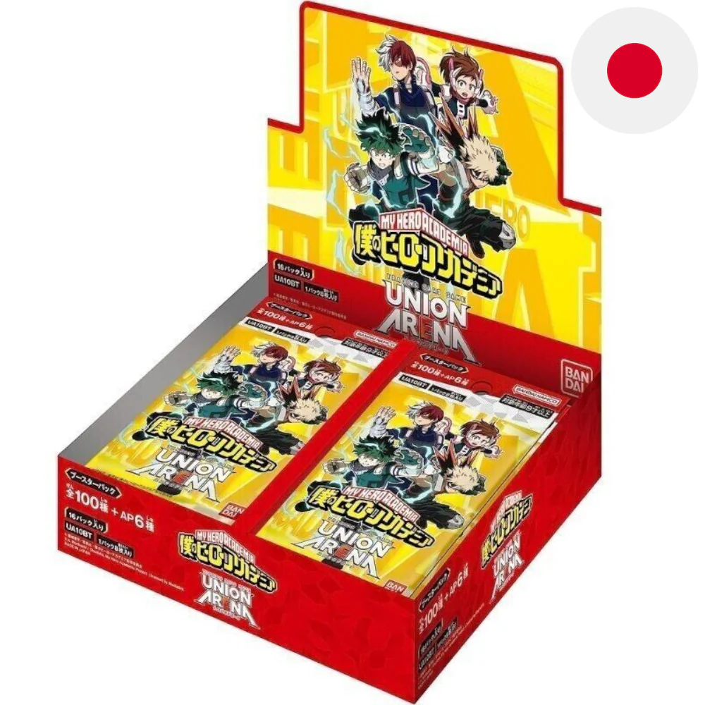 Union Arena My Hero Academia 20 display Japanese