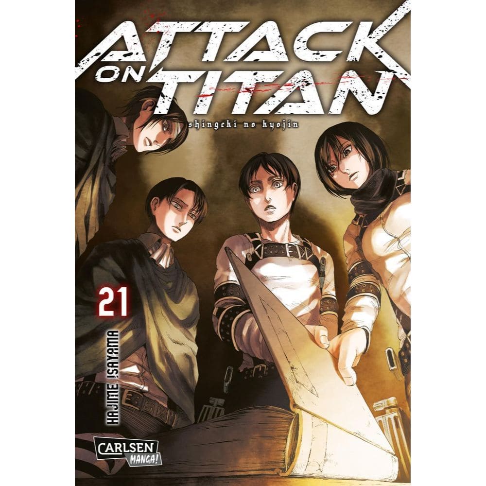 Attack on Titan Manga Band 21 German