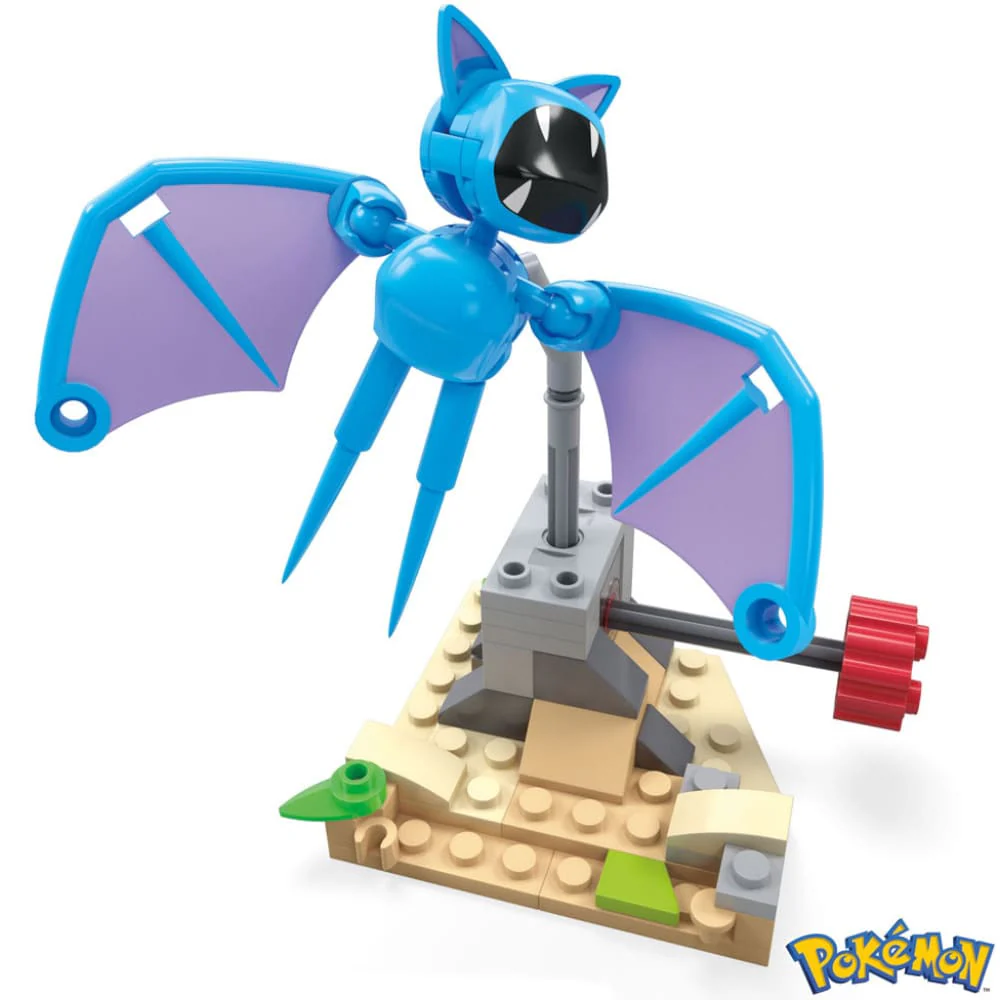 Pokemon Mega Construx Bauset Zubat's Midnight Flight 11cm