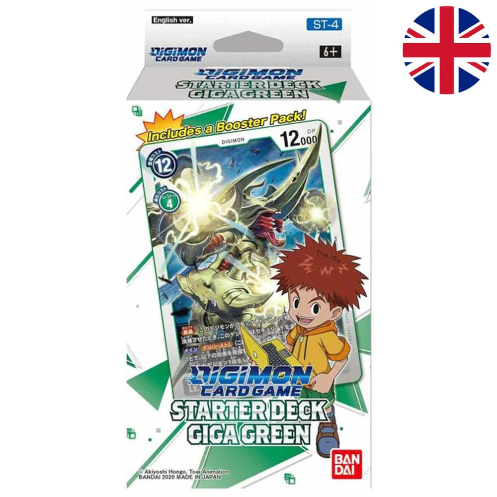 Digimon Starter Deck Giga Green