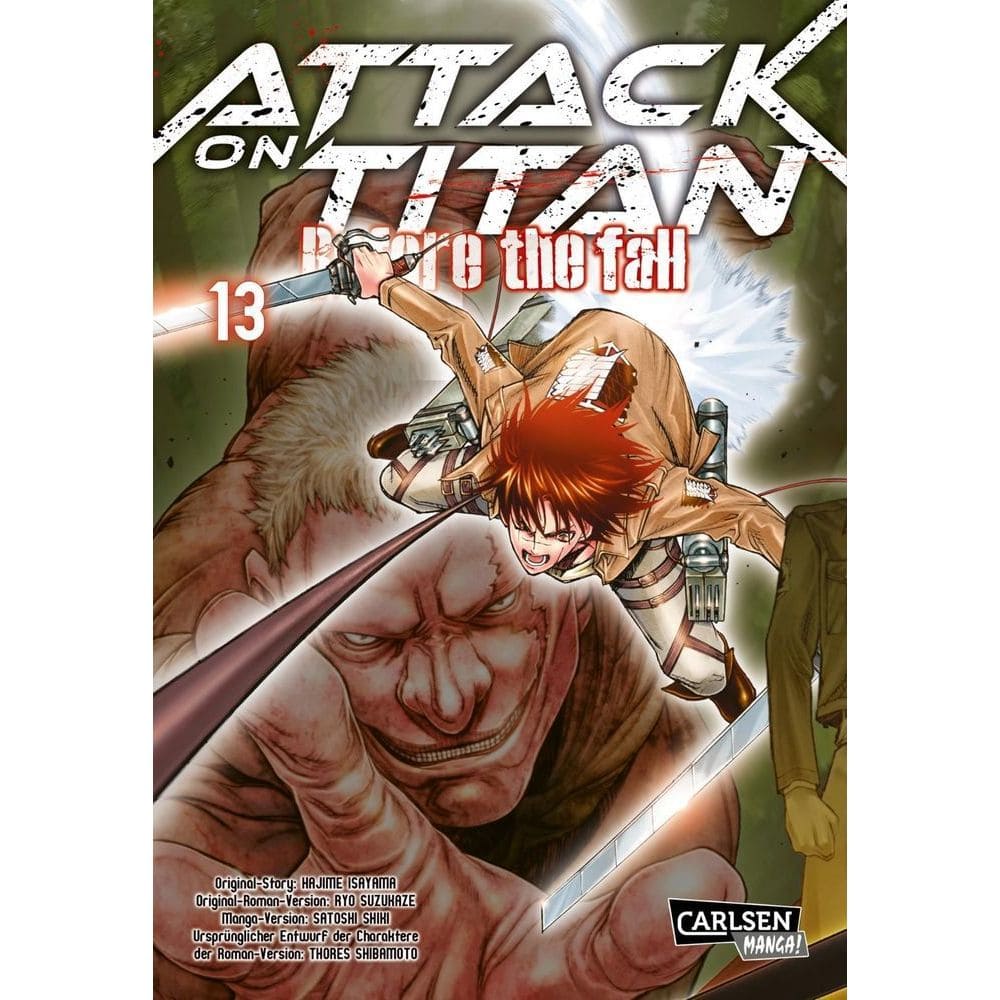 Attack on Titan Manga Before the Fall-Volume 13 German