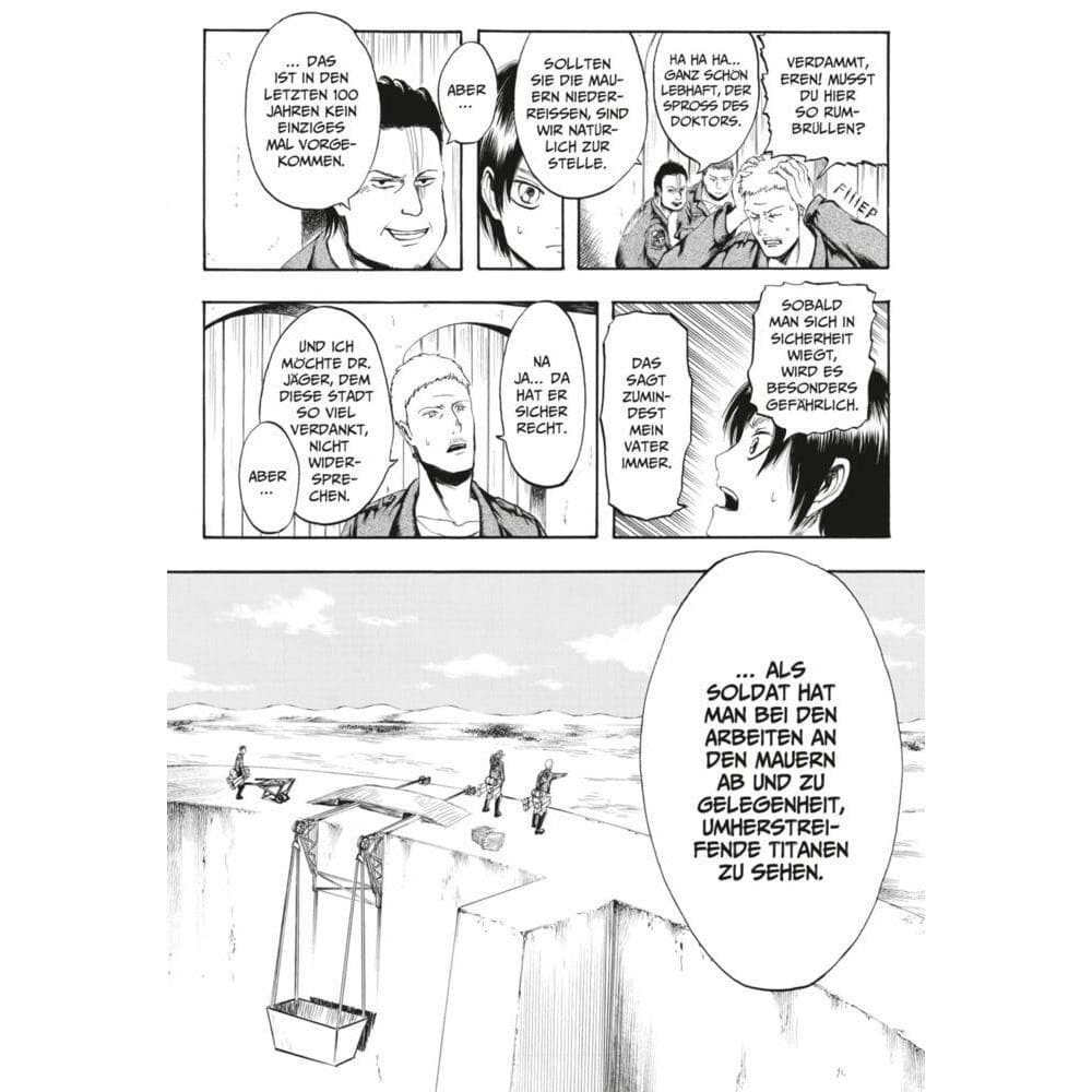 Attack on Titan Manga Band 1 German