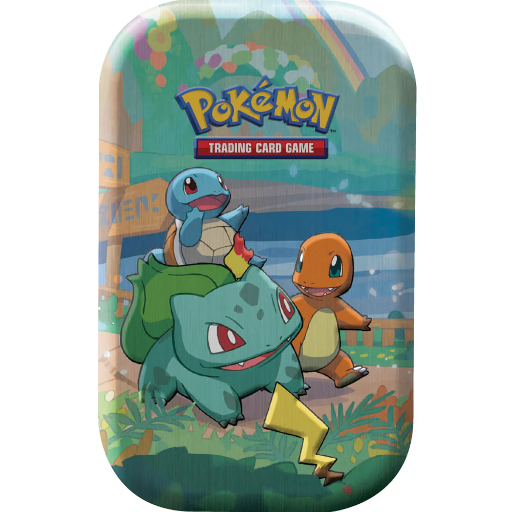 Pokemon Celebrations Mini-Tin Kanto Starter