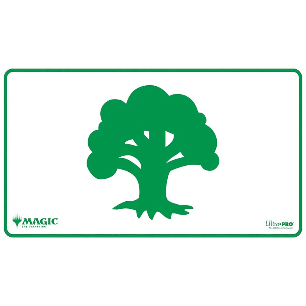 MAGIC MANA 8 FOREST STITCHED PLAYMAT