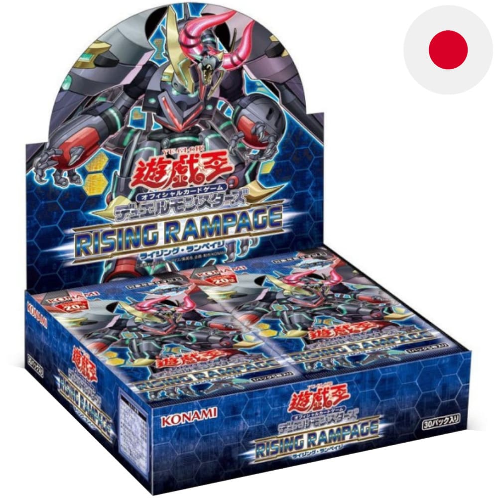 Yu-Gi-Oh! Rising Rampage 30 display Japanese