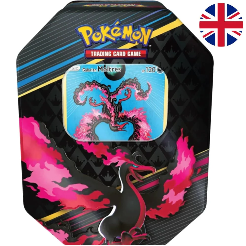 Pokemon Crown Zenith News Box Galarian Moltres