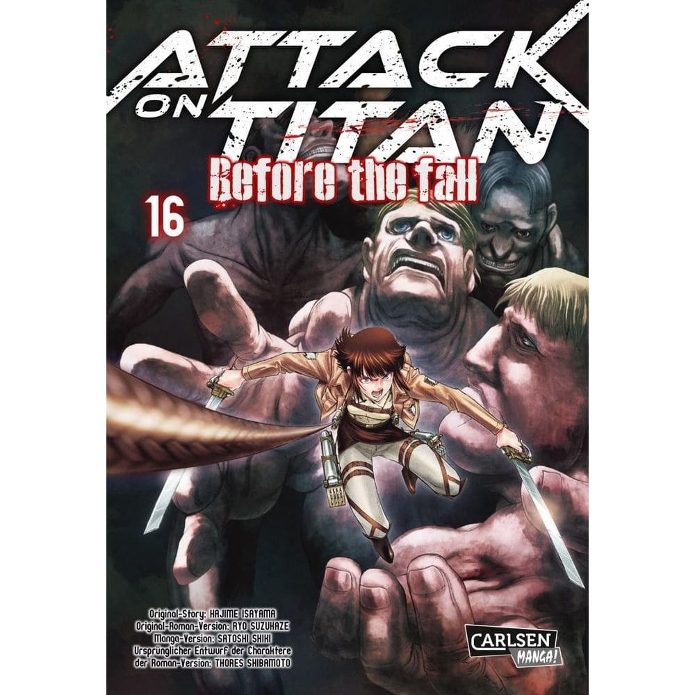 Attack on Titan Manga Before the Fall - Band 16 German