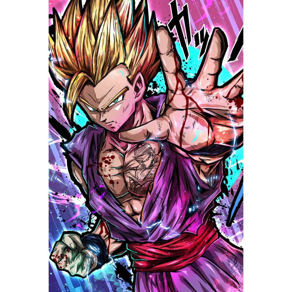 Acrylic Art Dragon Ball Go Saiyan