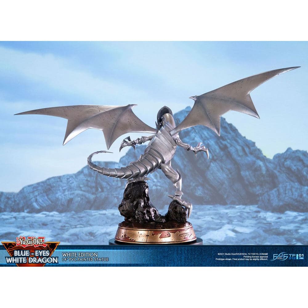 Yu-Gi-Oh! PVC Statue Blue-Eyes White Dragon White Edition 35cm