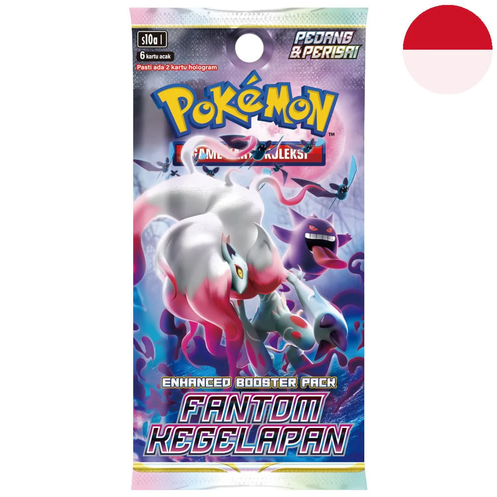 Pokemon Dark Phantasma Booster Indonesian