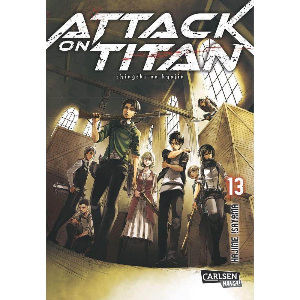 Attack on Titan Manga Band 13 German
