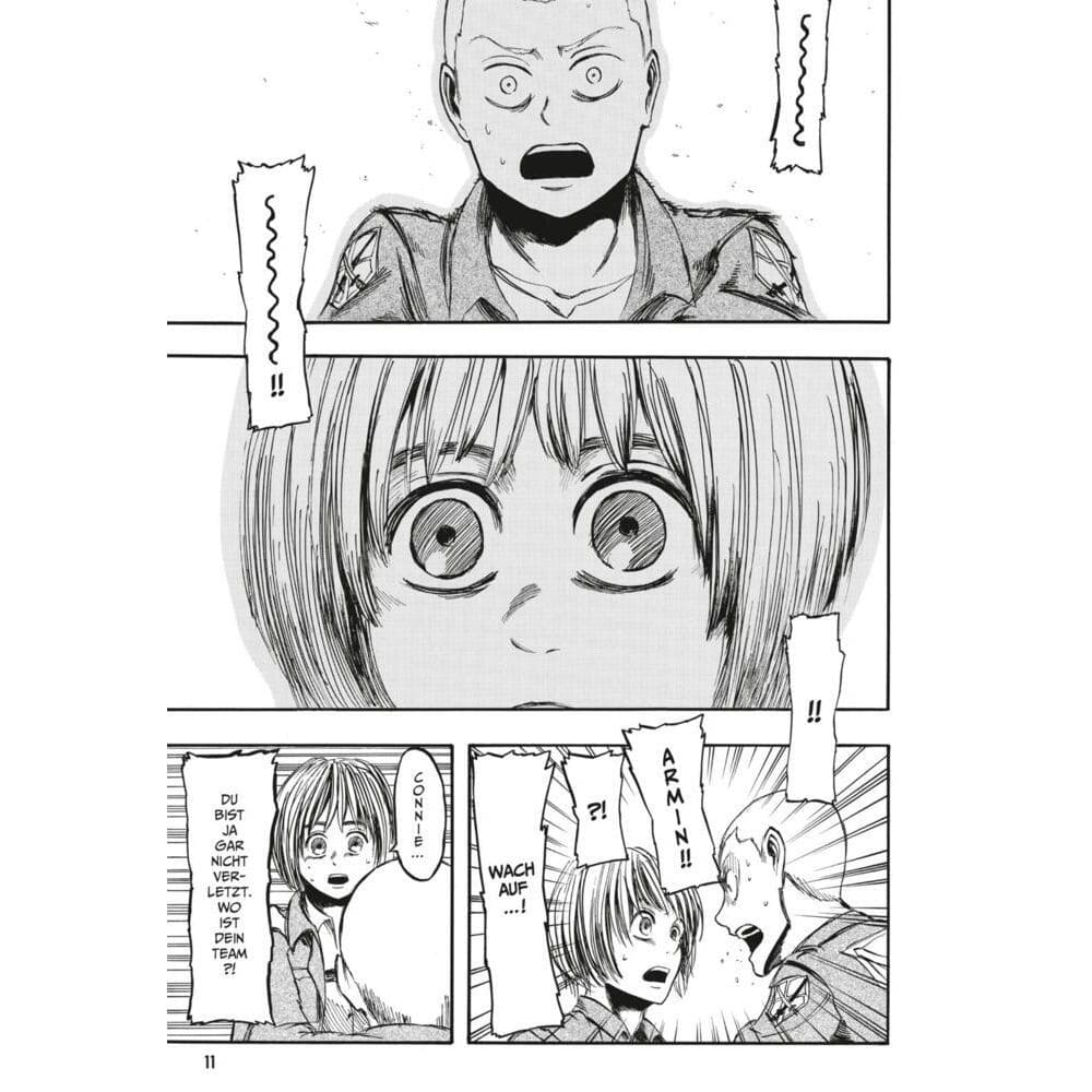 Attack on Titan Manga Band 2 German