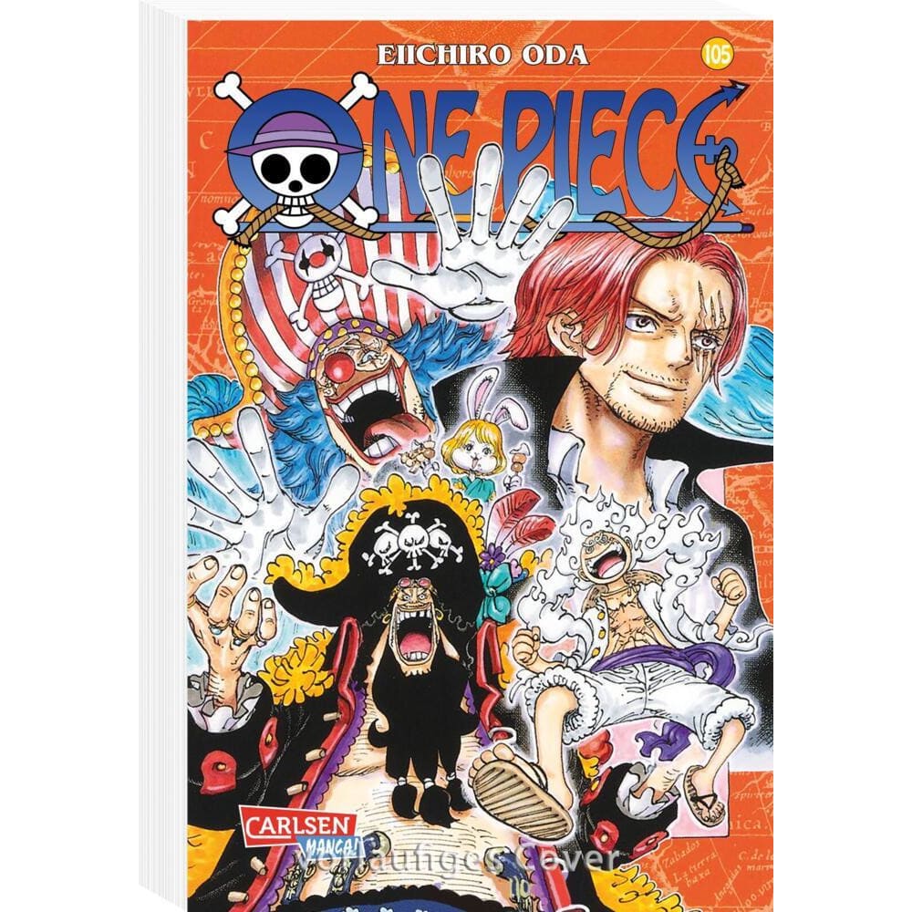 One Piece Manga 105 German Release: 26.09.2023
