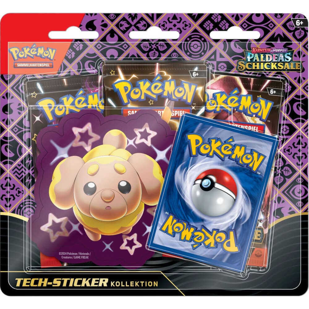 Pokemon Paldeas Schicksale Tech Sticker Collection Hefel