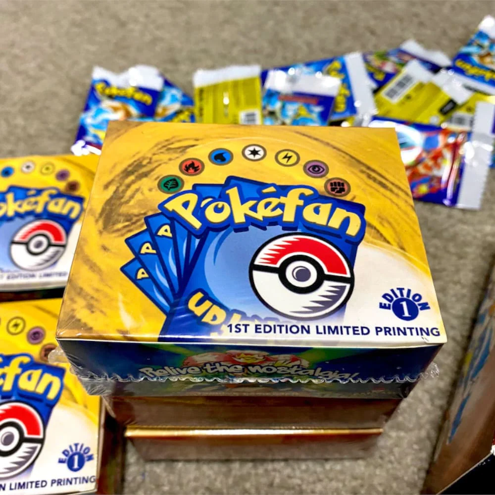 Pokéfan Base Set 18pcs Booster Box 1st Edition English