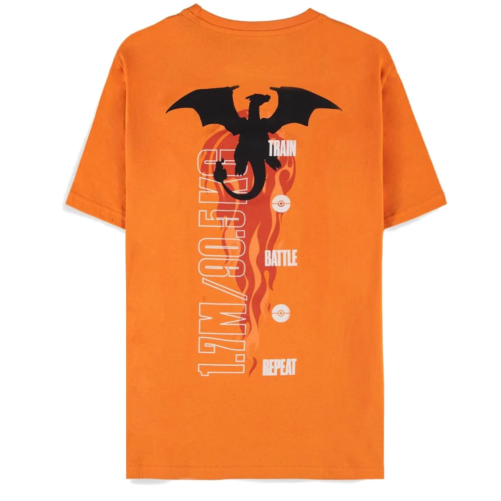 Pokémon T-Shirt Charizard Orange (Men´s)