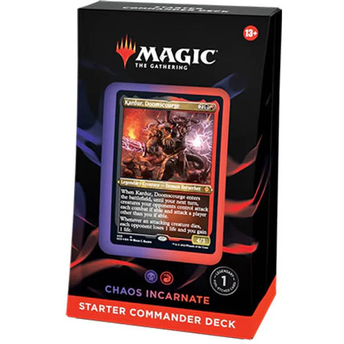 CHAOS INCARNATE COMMANDER DECK