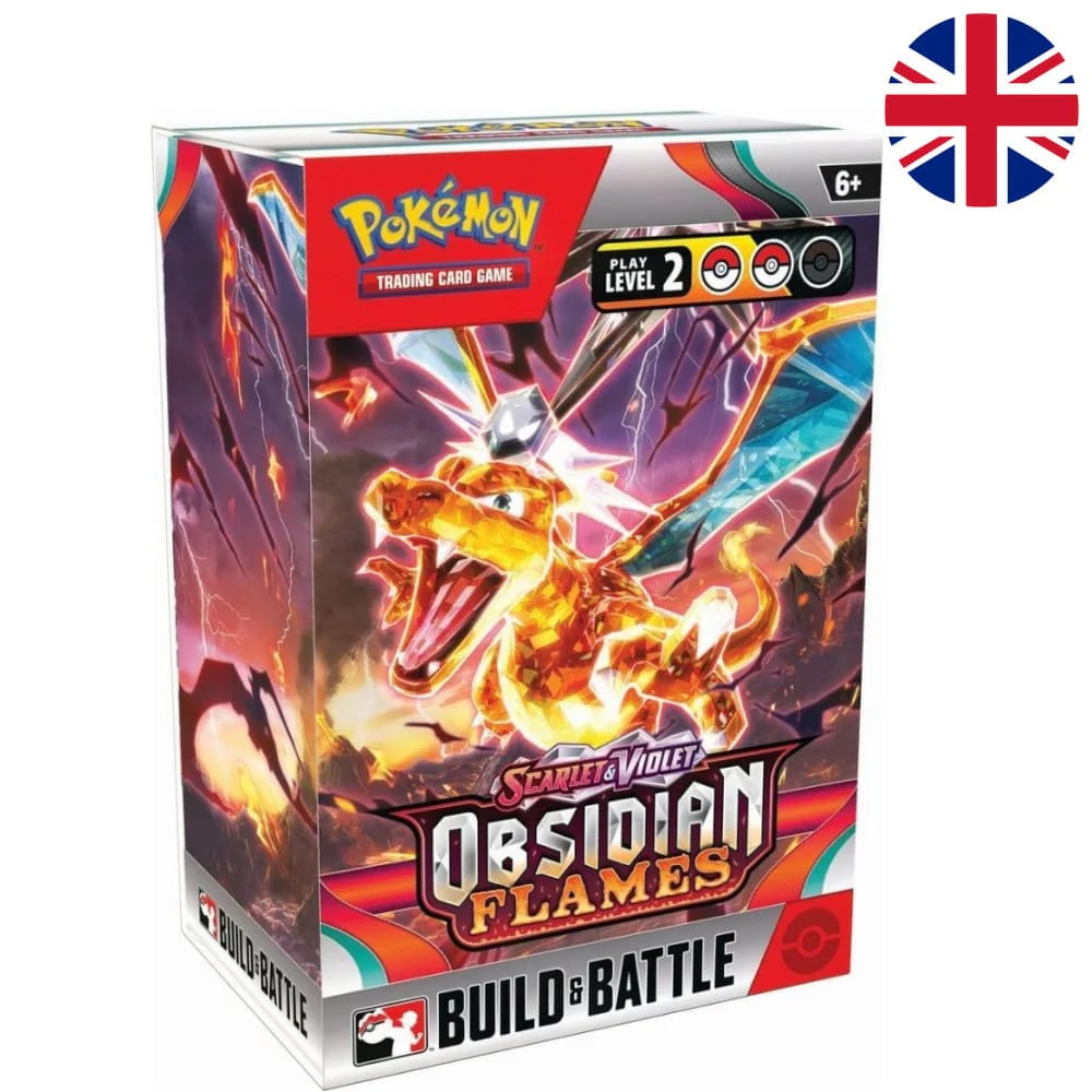 Pokemon Obsidian Flames Build & Battle Box Release: 11.08.2023