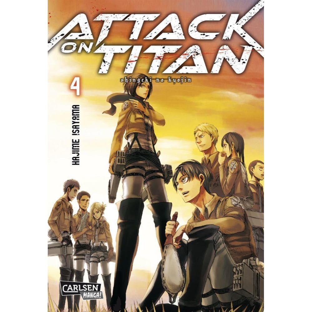 Attack on Titan Manga Band 4 German