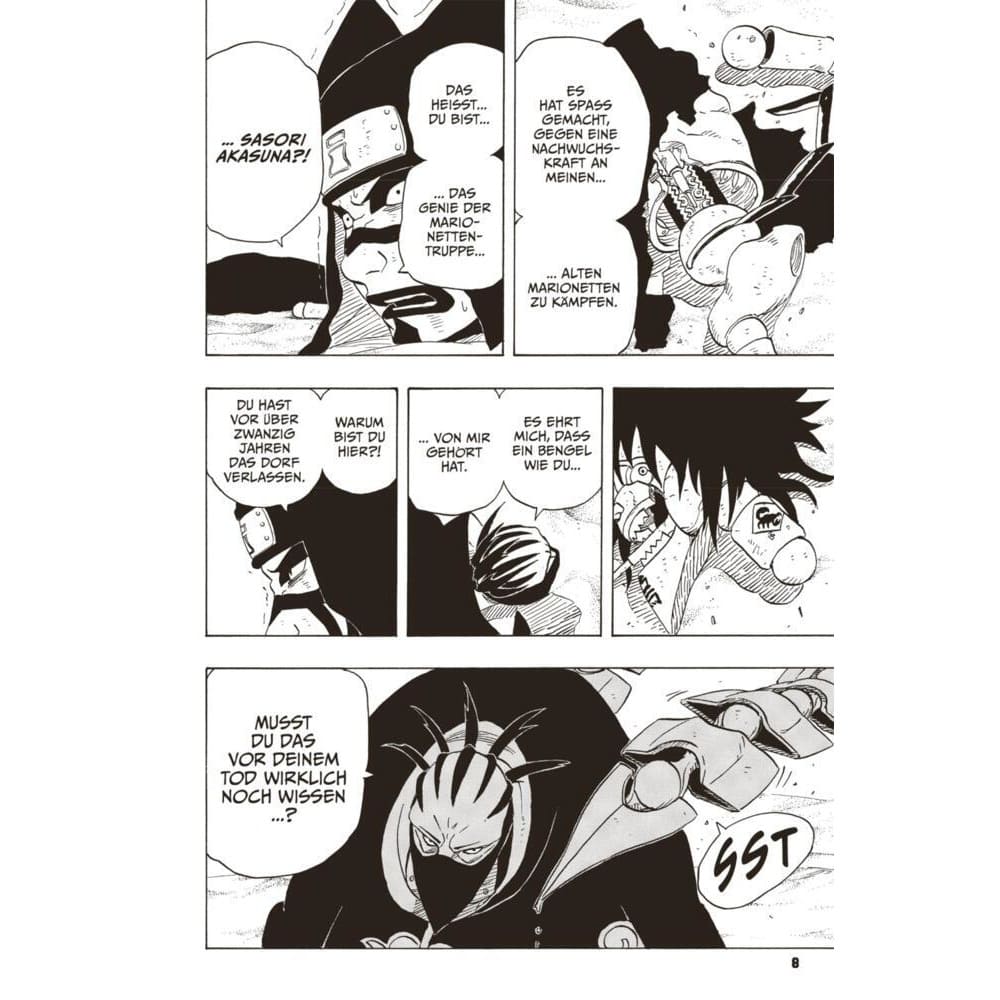 Naruto Manga Massive 10 German
