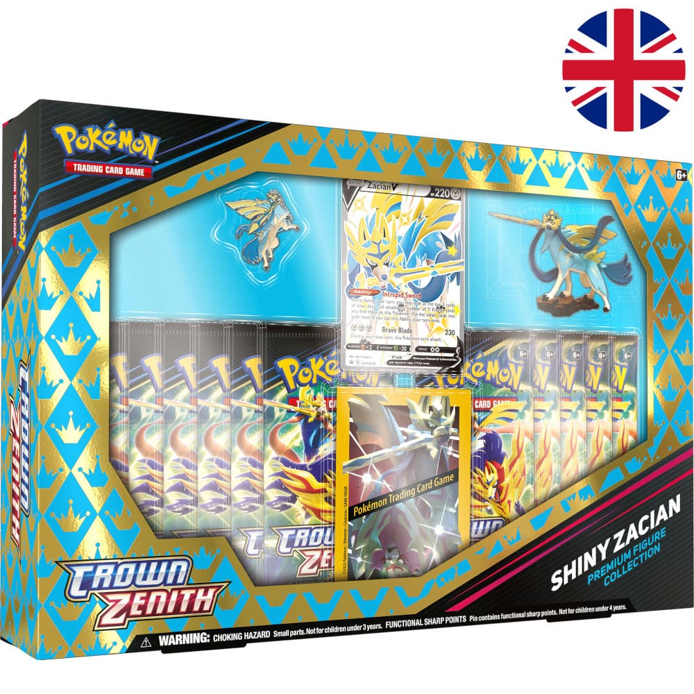 Pokemon Crown Zenith Premium Figure Collection Shiny Zacian