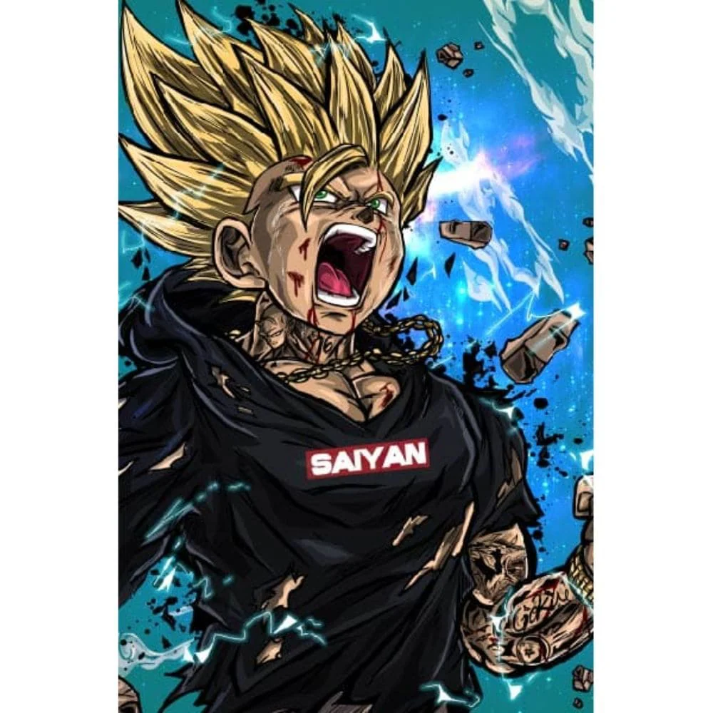 Acrylic Art Dragon Ball SS Gohan
