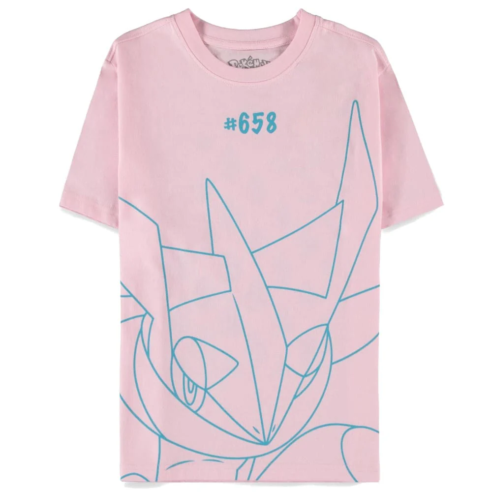 Pokémon T-Shirt Greninja Pink (Women's)