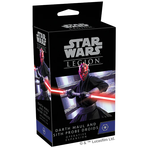 STAR WARS LEGION DARTH MAUL AND SITH PROBE DROIDS