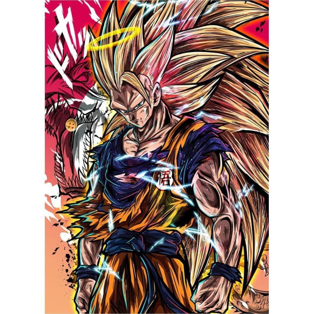 Acrylic Art Dragon Ball SS3